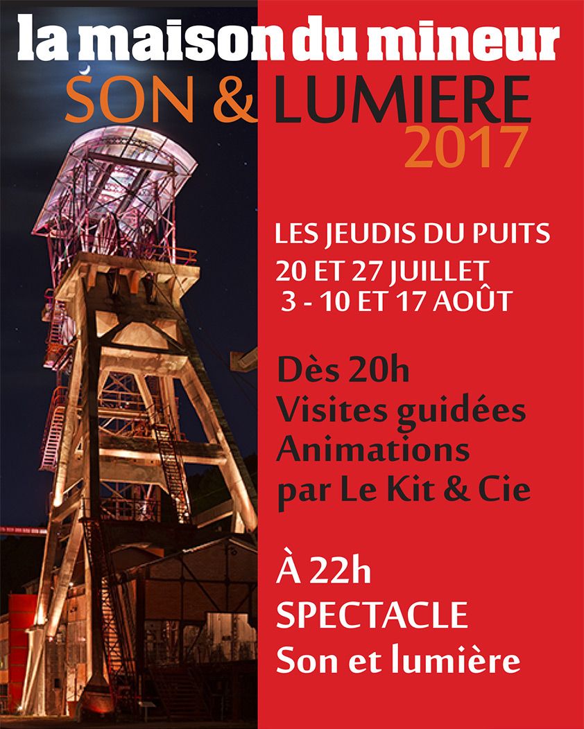 Affiche spectacle Son & lumière 2017